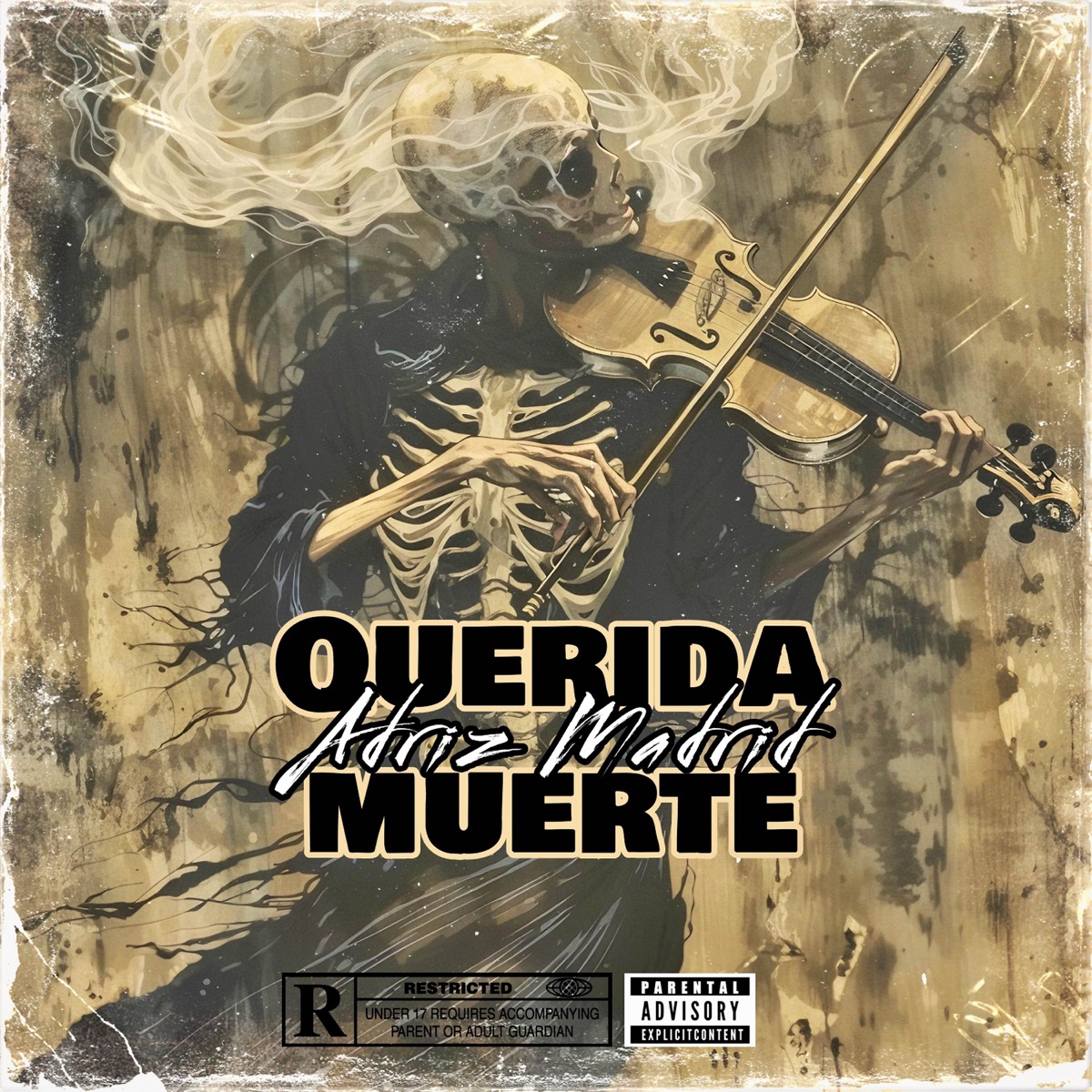 Querida Muerte - Single by Adriz Madrid album cover