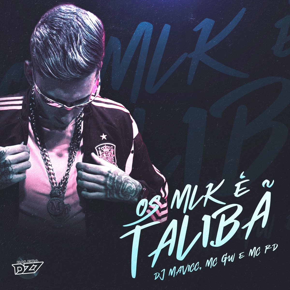 OS MLK É TALIBÃ - Single by DJ MAVICC, Mc Gw & MC RD album cover