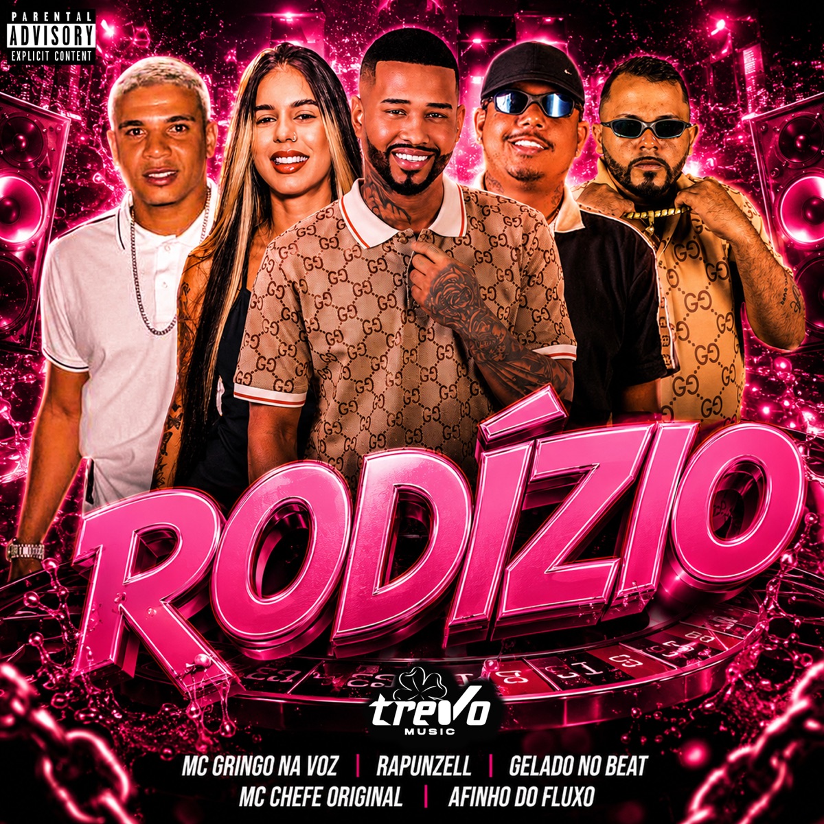 Rodízio (feat. MC GRINGO NA VOZ) - Single by Rapunzell album cover