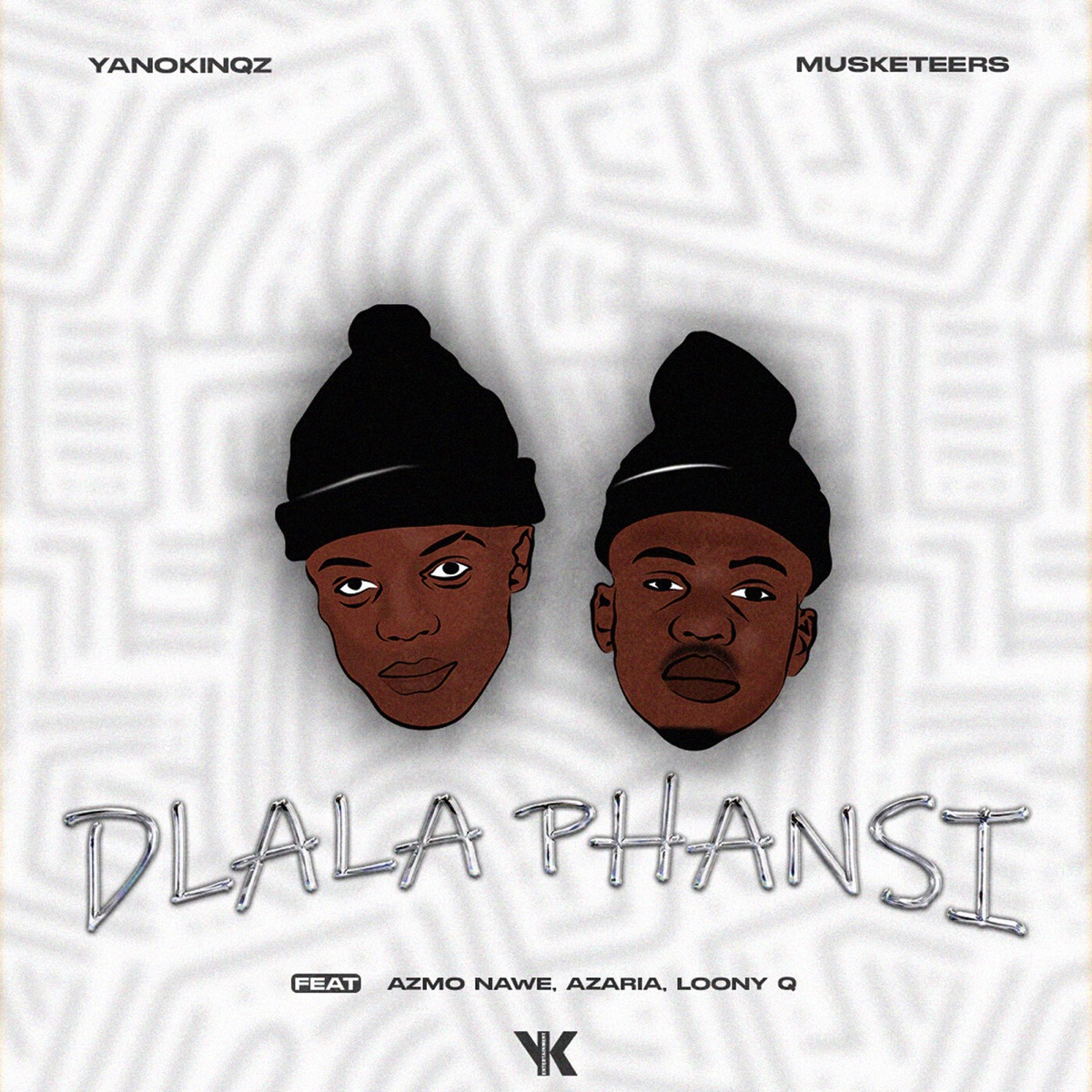 Dlala Phansi (feat. Azmo Nawe, Azaria & Loony Q) - Single by YanoKinqz & Musketeers album cover
