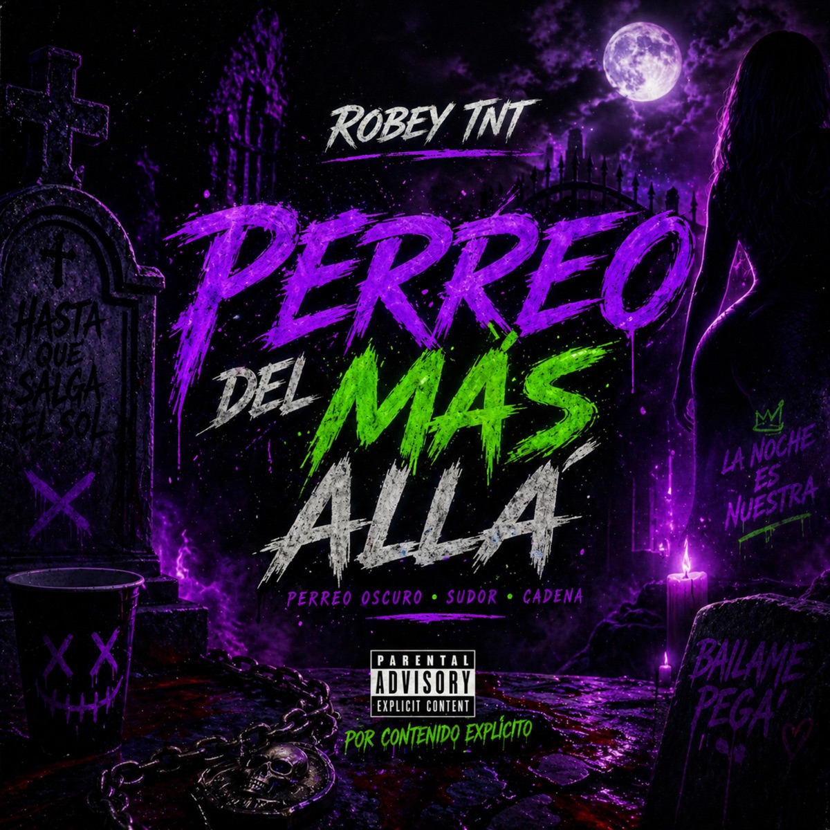 Perreo del Más Allá - Single by Robey TNT album cover