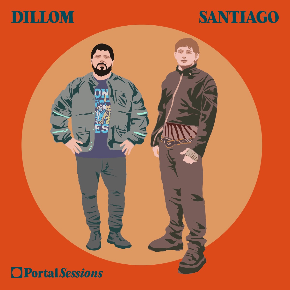 Portal Sessions: Dillom y Santiago Motorizado - EP by Dillom, Santiago Motorizado & Portal Sessions album cover