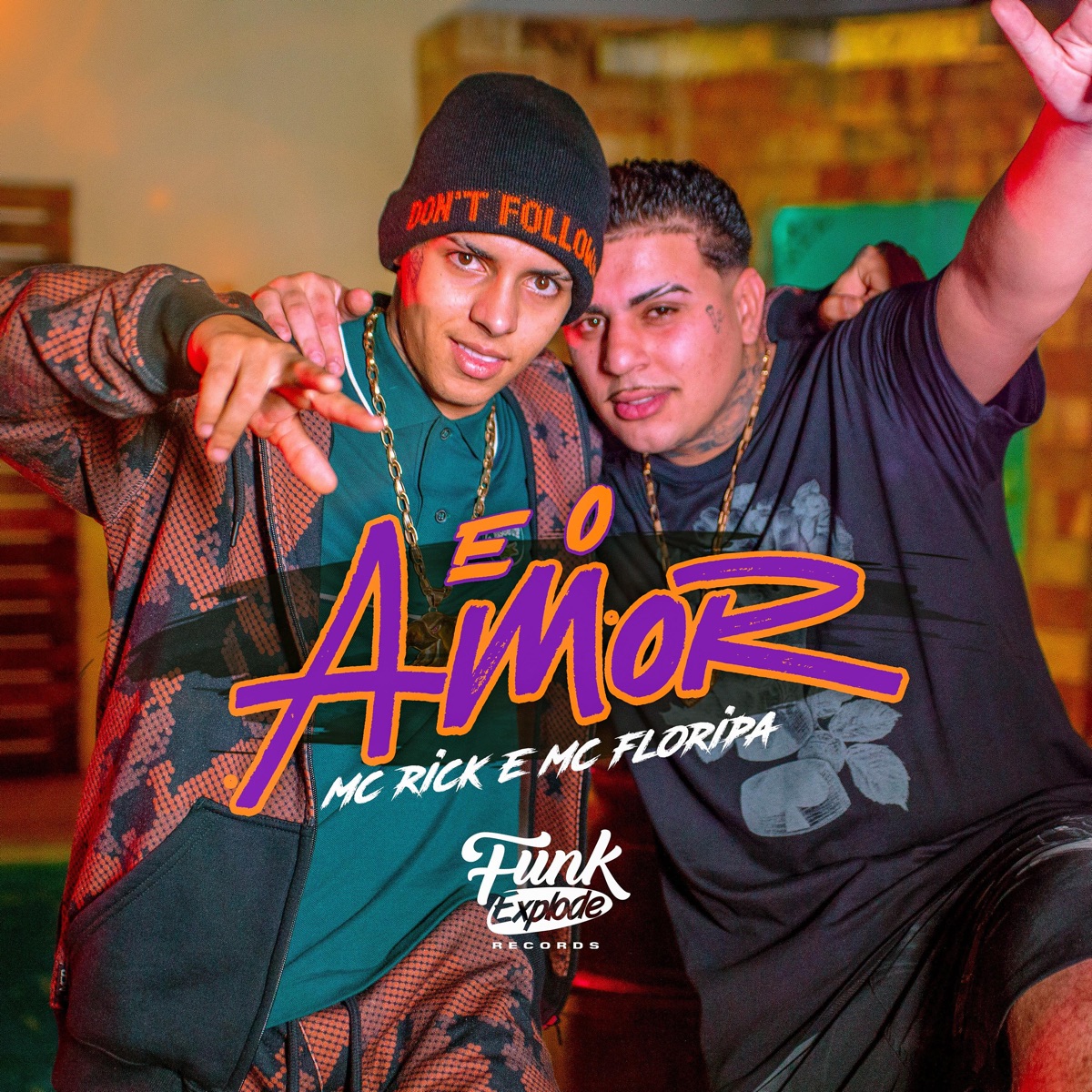 E o Amor - Single by MC Rick & MC FLoripa album cover