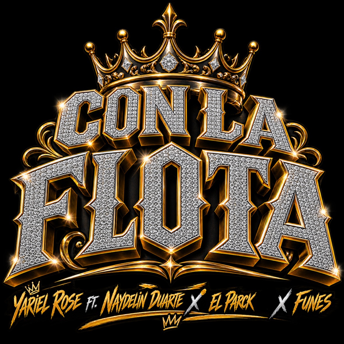 Con la Flota (feat. Naydelin Duarte, El Parck & Funes) - Single by Yariel Rose album cover
