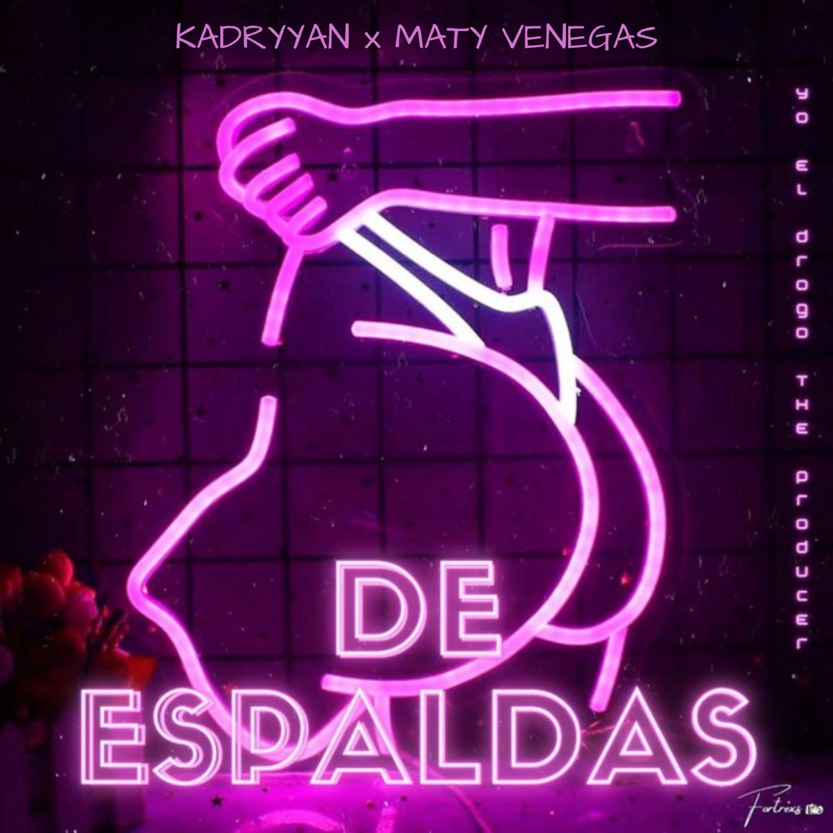 De Espaldas - Single by Kadryaan & MATY VENEGAS album cover
