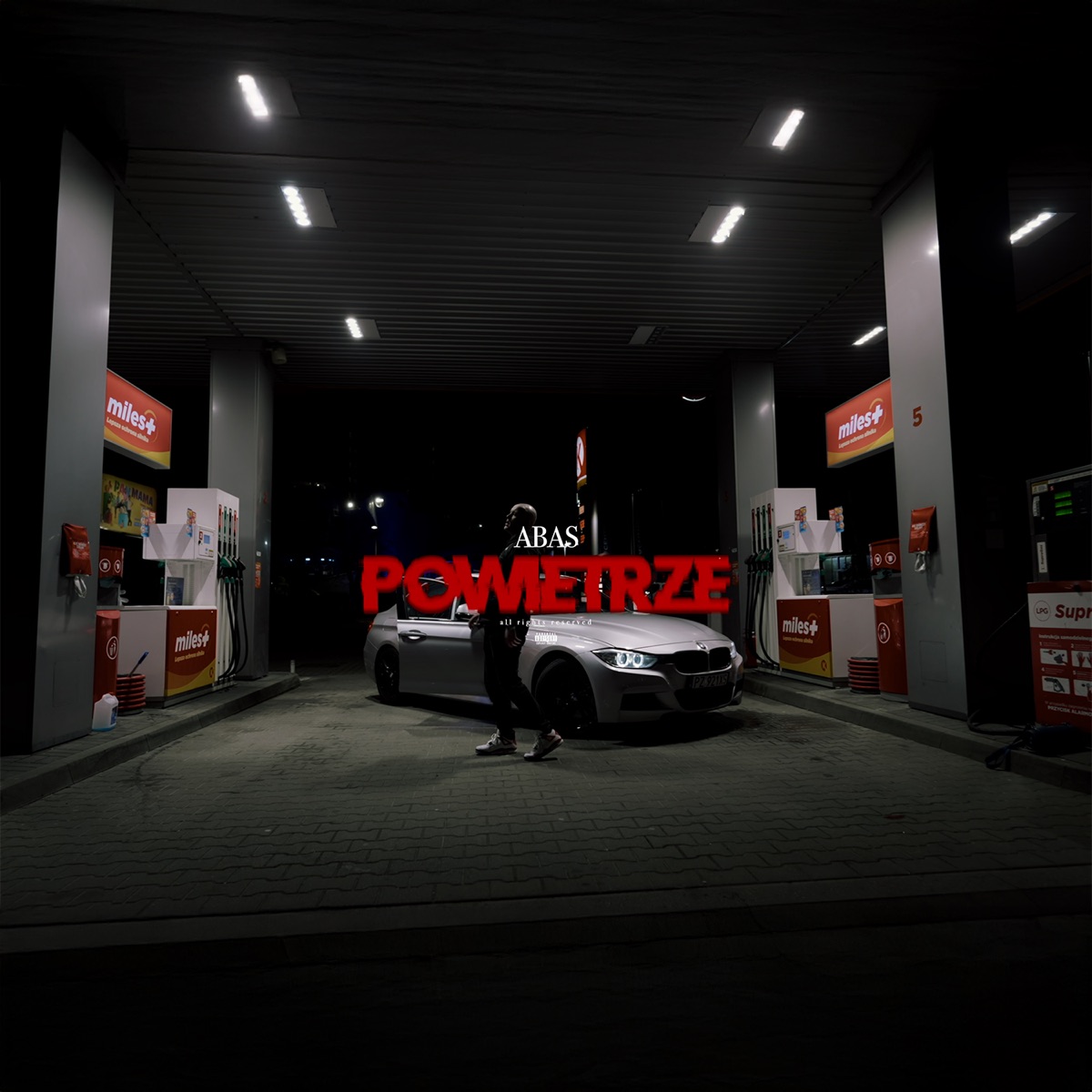 POWIETRZE - Single by Abas album cover