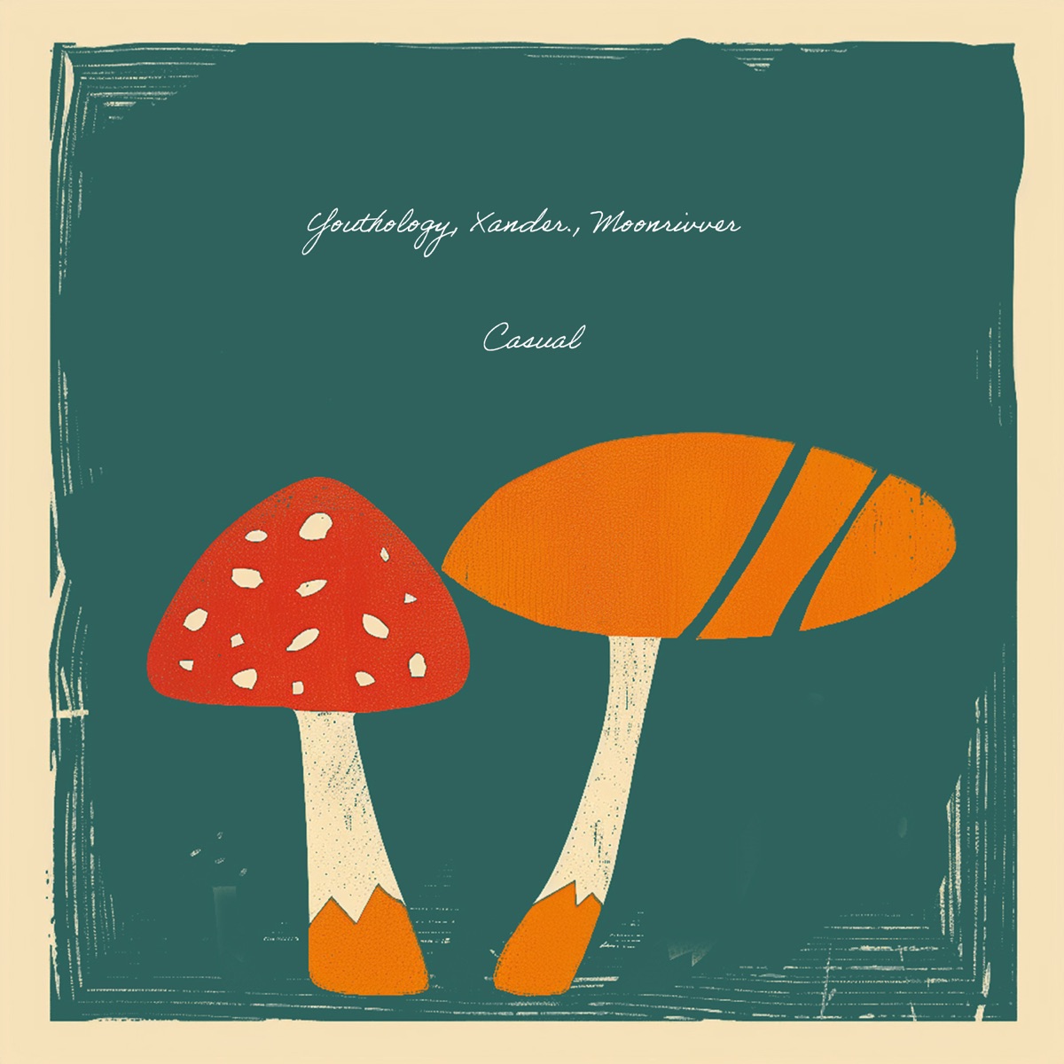 Casual - Single by Youthology, xander. & moonrivver album cover