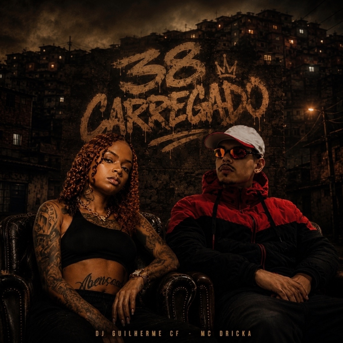 38 CARREGADO - Single by Dj Guilherme CF & MC Dricka album cover