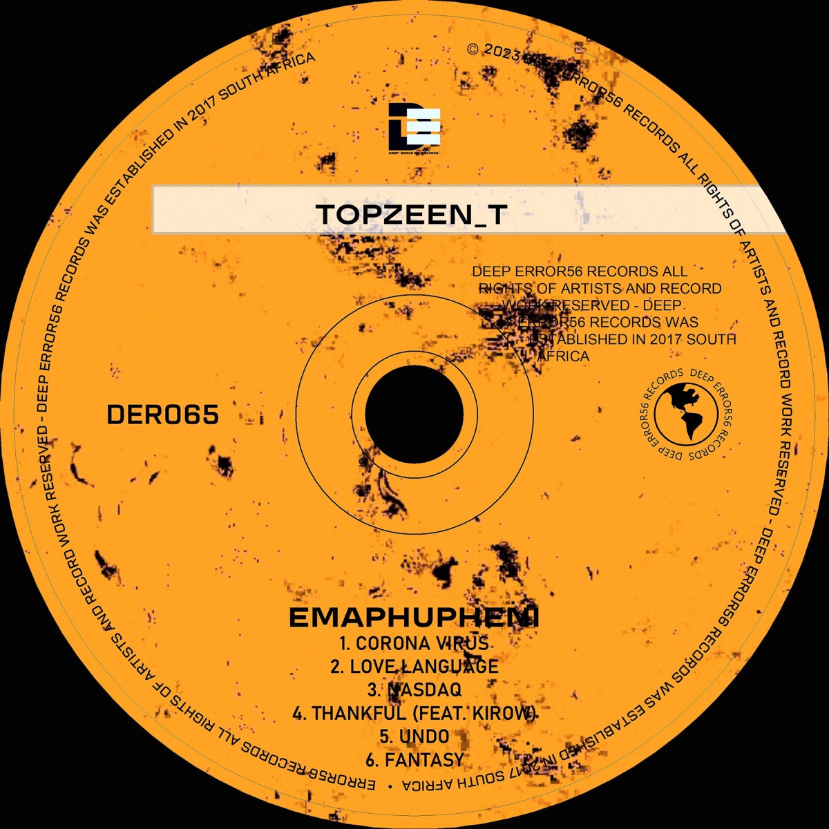 Emaphupheni by TopZeen-T album cover