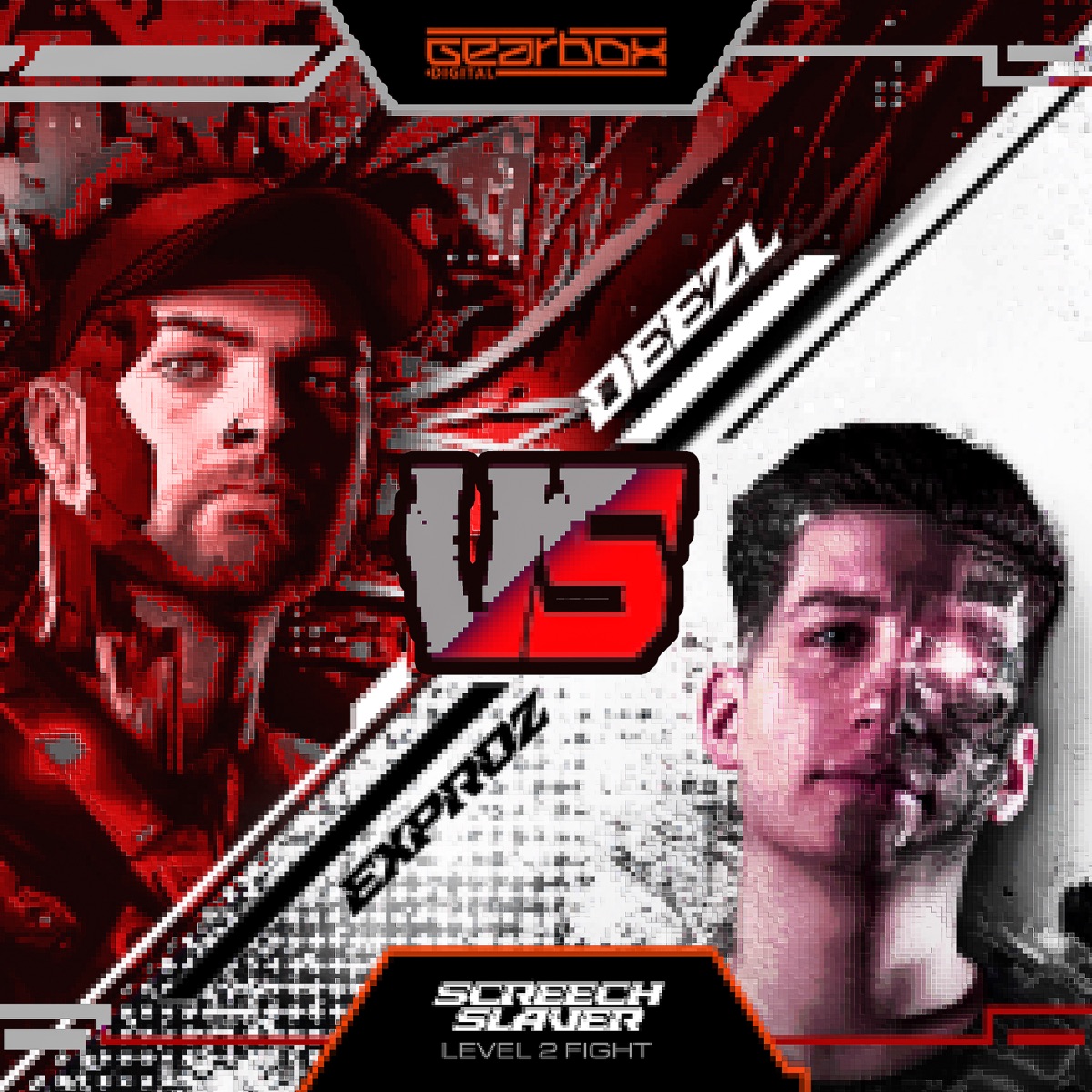 SCREECH SLAVER - Single by DEEZL & Exproz album cover