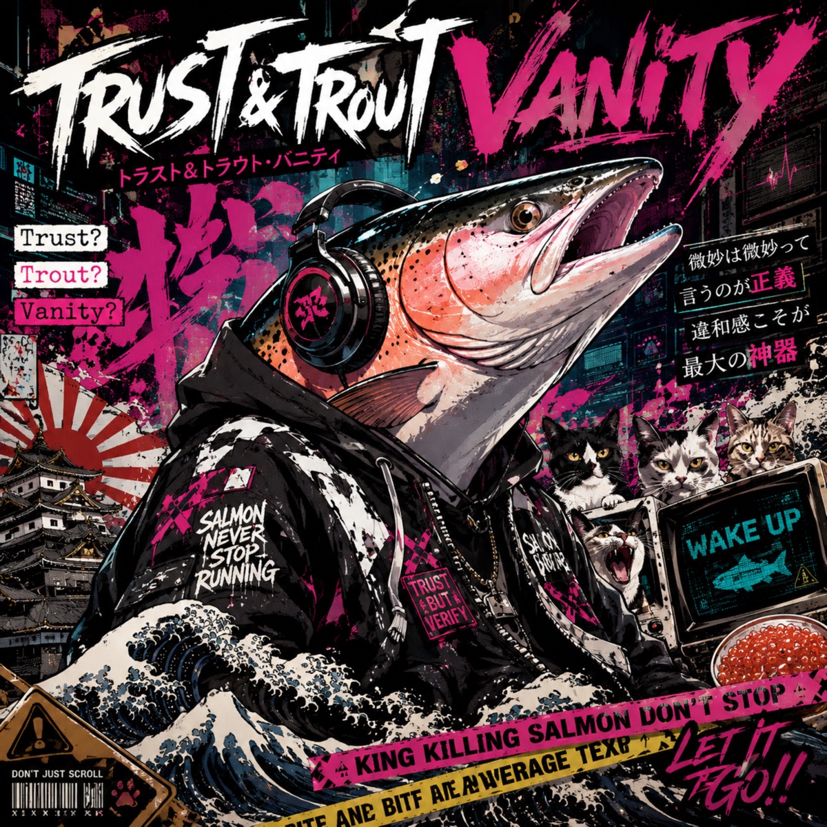 Trust Trout Vanity! by LLC album cover