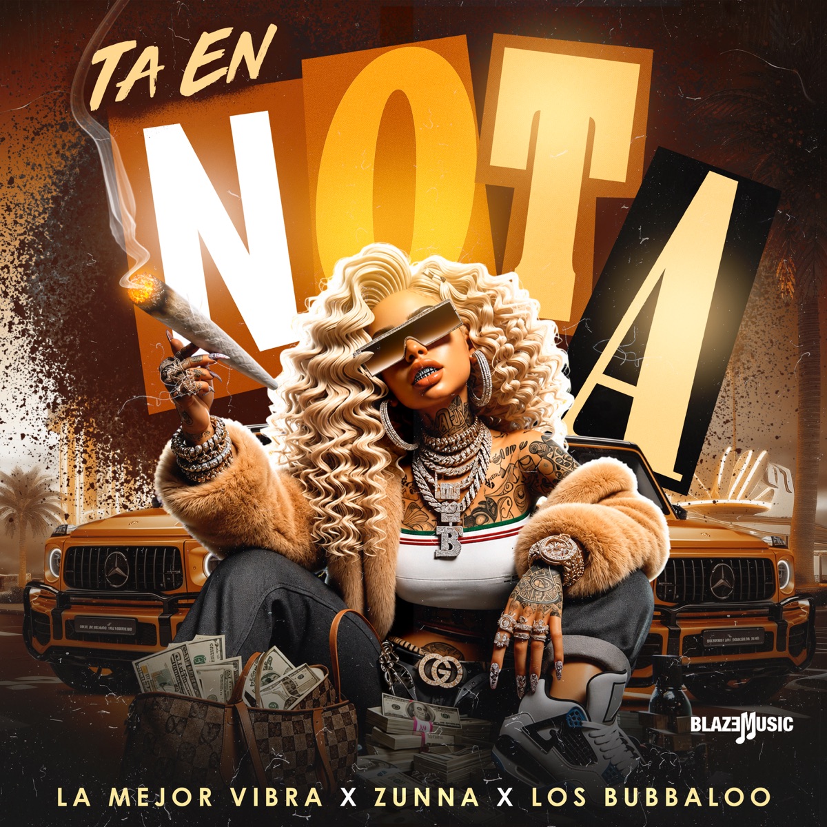 Ta En Nota - Single by La Mejor Vibra, Los Bubbaloo & Zunna album cover