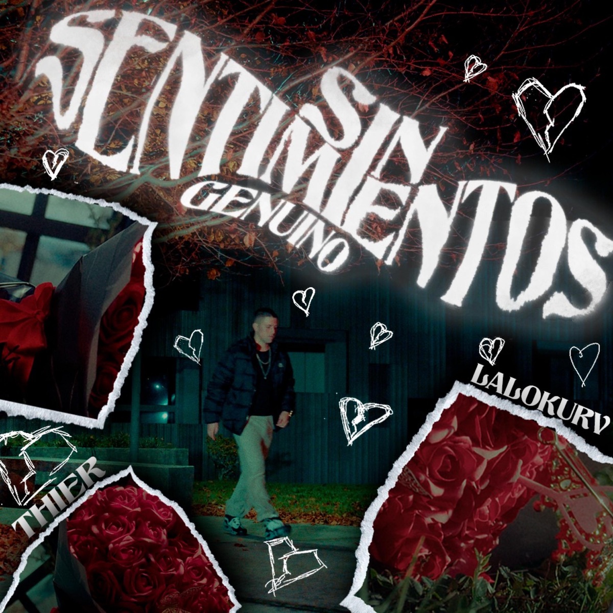 SIN SENTIMIENTOS (feat. THIER & Lalokurv) - Single by Genuino album cover