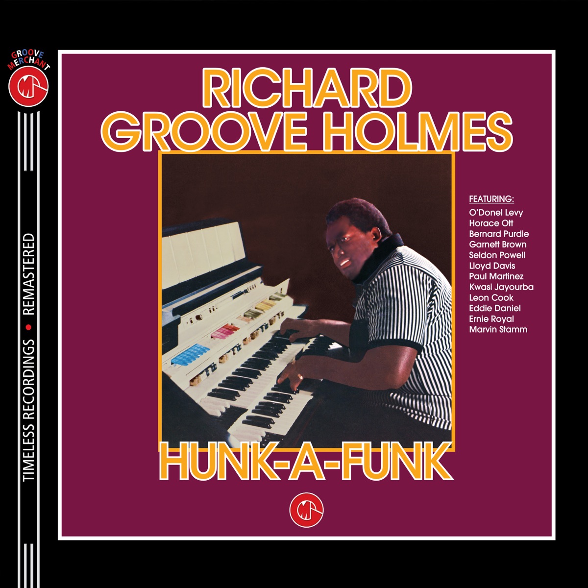 Hunk-A-Funk by Groove Holmes album cover