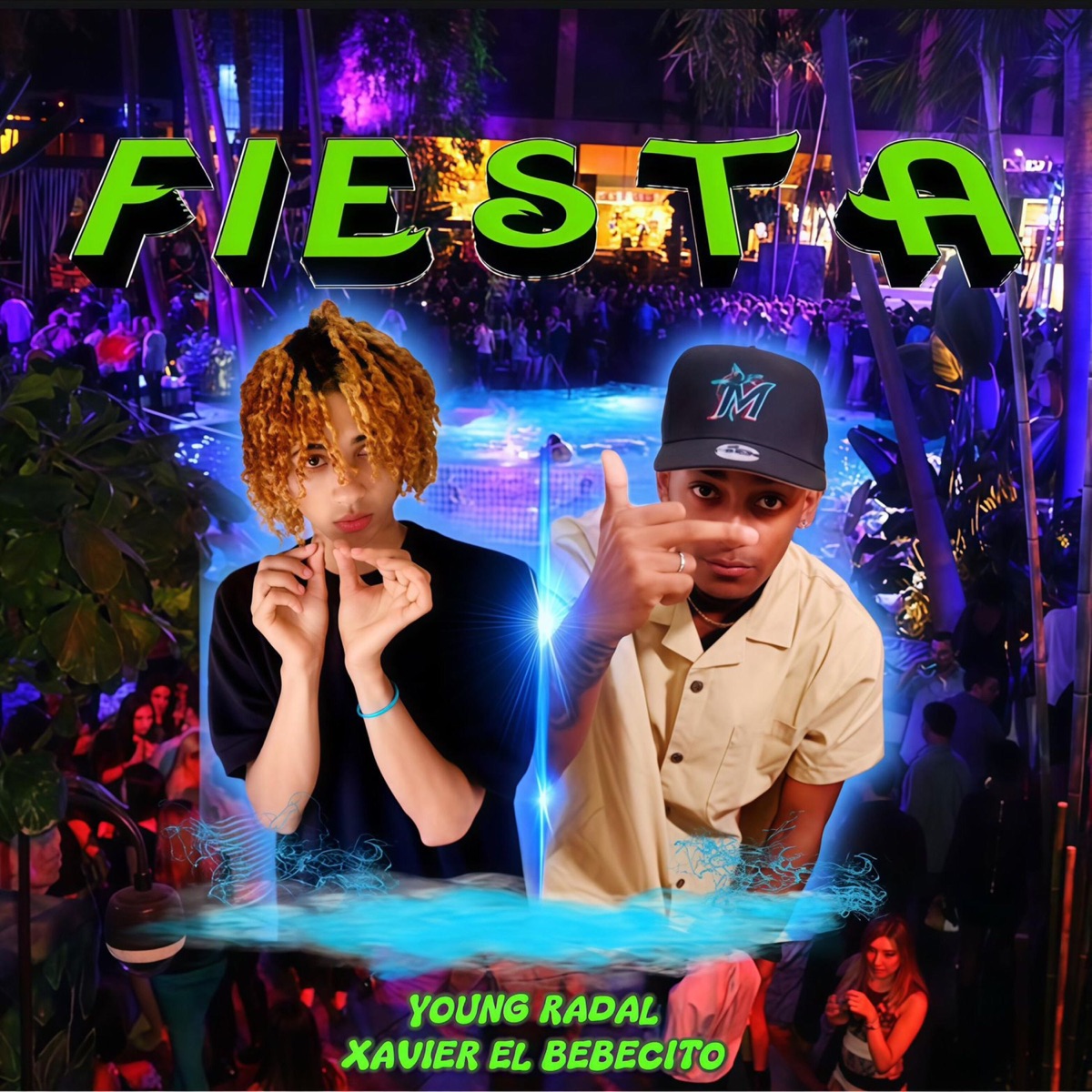 Fiesta - Single by Xavier El BEBECITO & Young Radal album cover