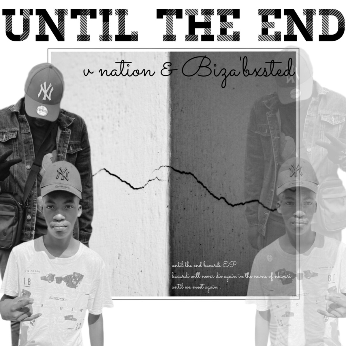 Until the end - EP by V NATION & Dj Biza'Bxsted album cover