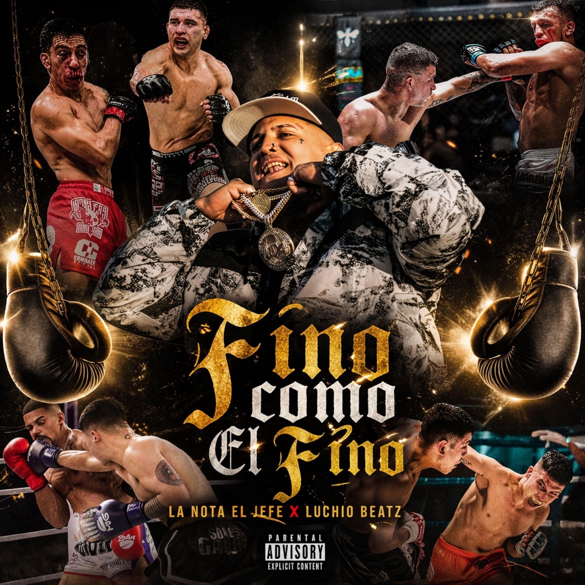 Fino Como el Fino - Single by La Nota El Jefe & Luchio Beatz album cover