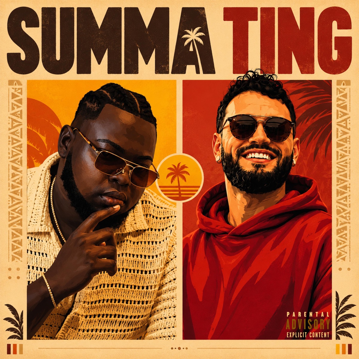 SUMMA TING - EP by Jralph Music & DREYH album cover