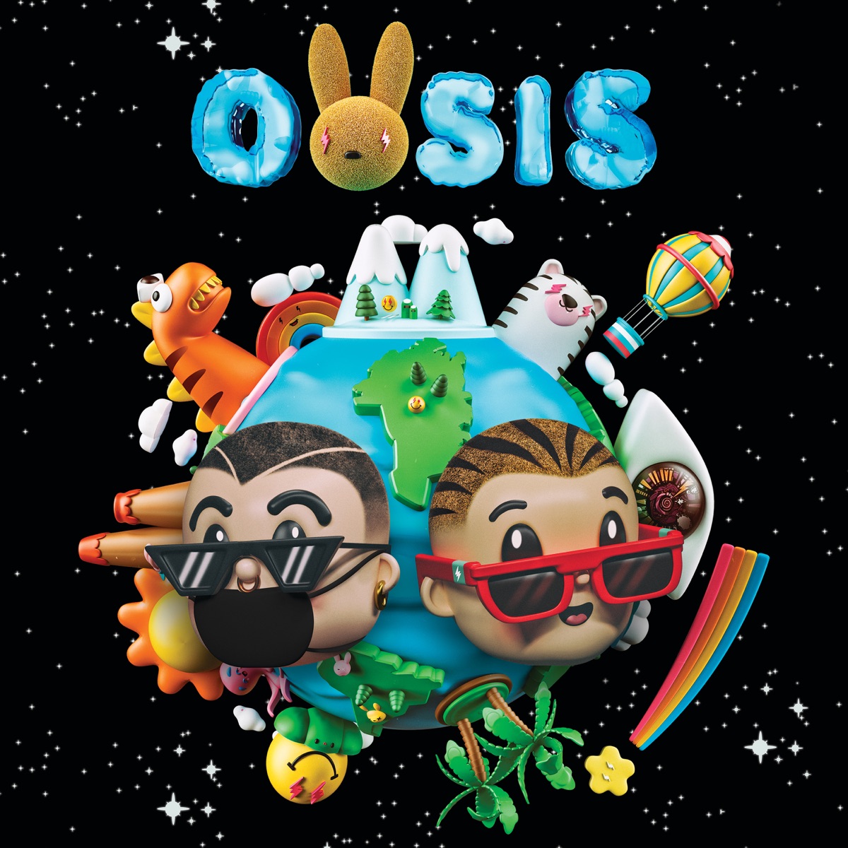 OASIS by J Balvin & Bad Bunny album cover