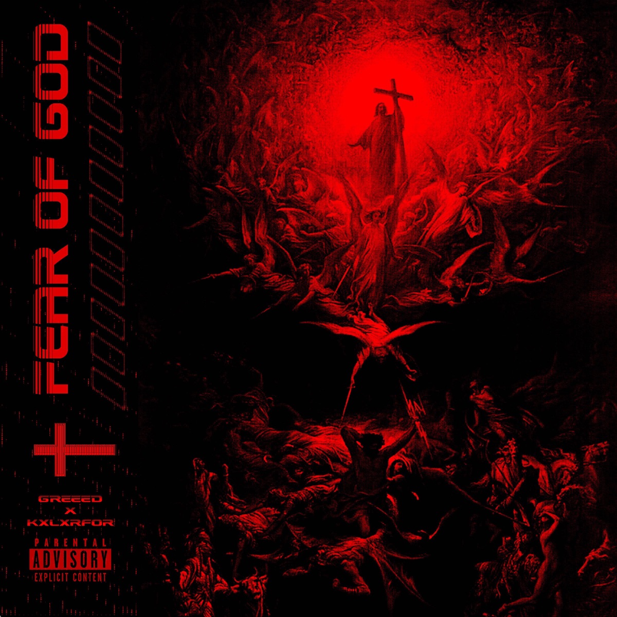 FEAR OF GOD - Single by GreeeD & KXLXRF0R album cover