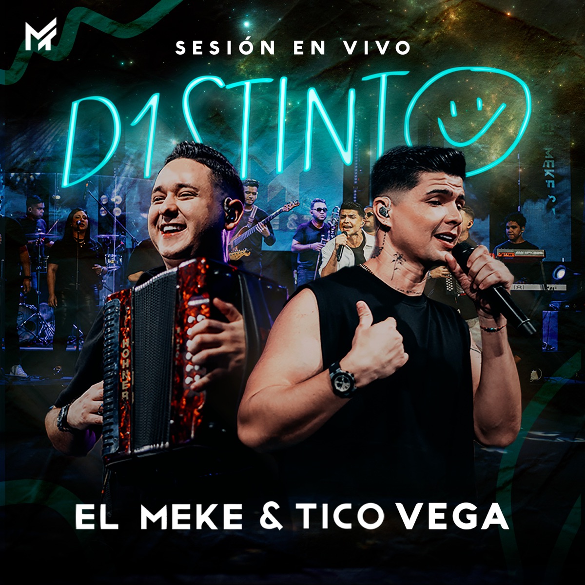 D1STINT☻ (Sesión En Vivo) by El Meke & Tico Vega album cover