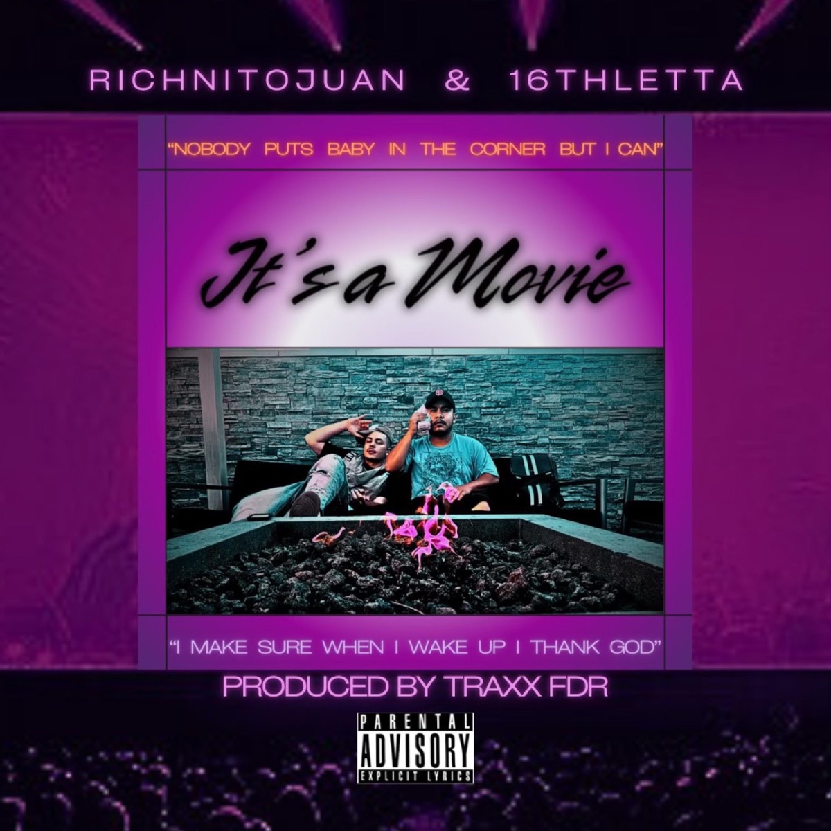 It's a Movie (feat. 16thLetta) - Single by RichNitoJuan album cover