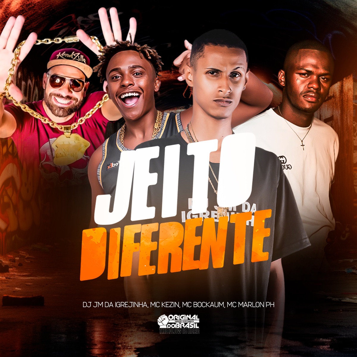 Jeito Diferente (feat. Mc Bockaum) - Single by DJ JM DA IGREJINHA, Mc Kezin & MC Marlon PH album cover