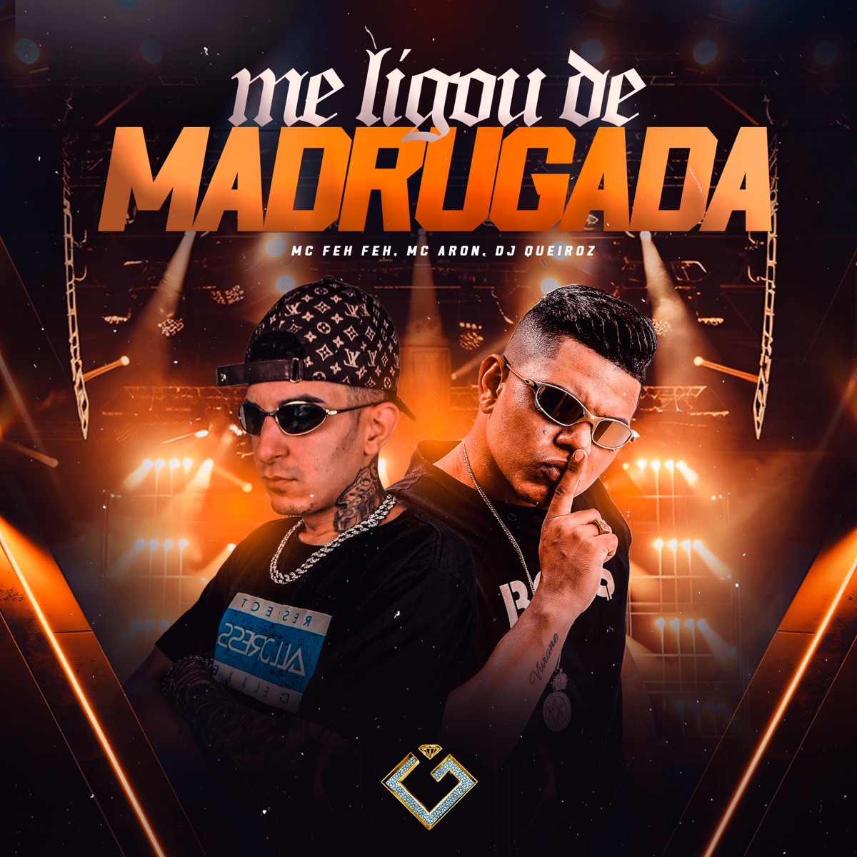 Me Ligou de Madrugada - Single by MC FEH FEH & MC ARON album cover