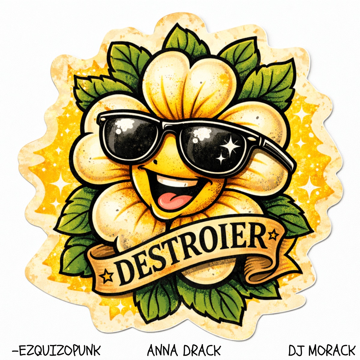 Destroier - Ezquizopunk (feat. Anna Drack) - Single by Dj Morack album cover