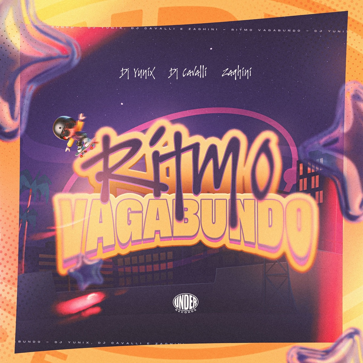 Ritmo Vagabundo - Single by Dj Yunix, DJ Cavalli, Zaghini & Mc Lekão album cover