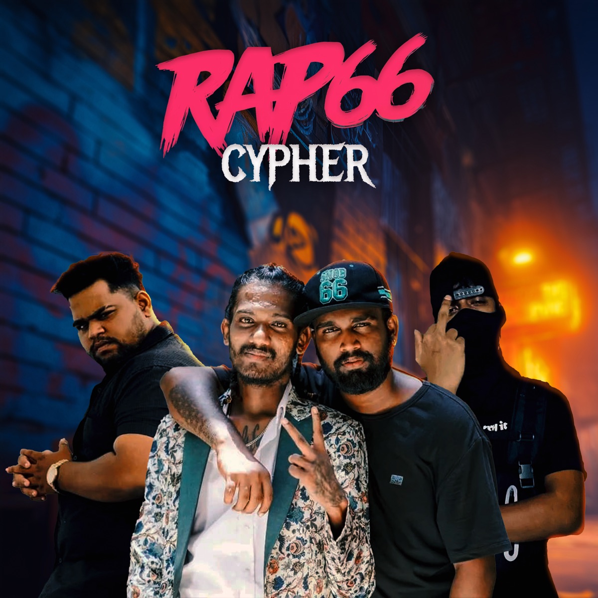 RAP66 Cypher (feat. Shady Spades, Raviyah & Keefa) - Single by Liyan album cover