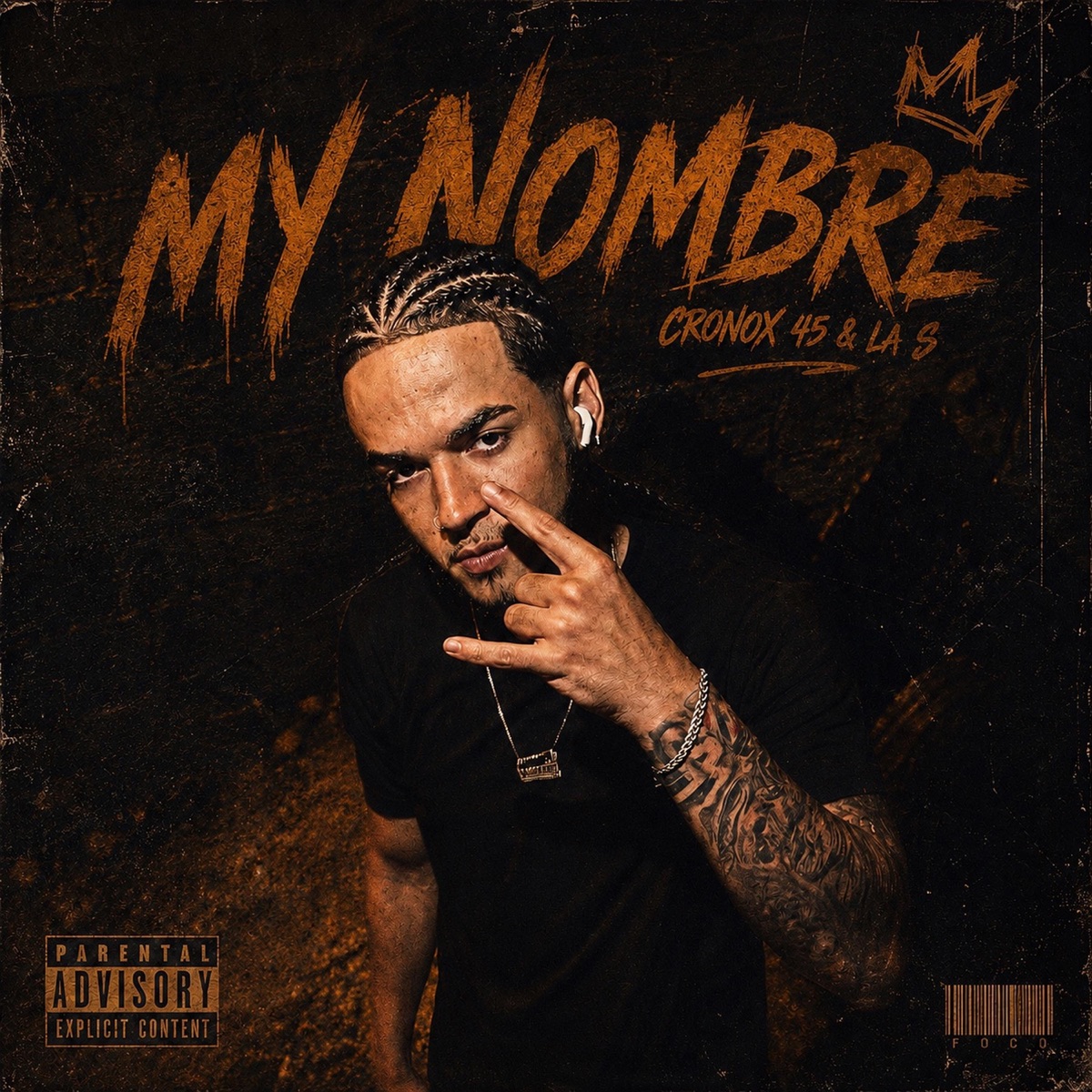My Nombre' - Single by Cronox 45 album cover
