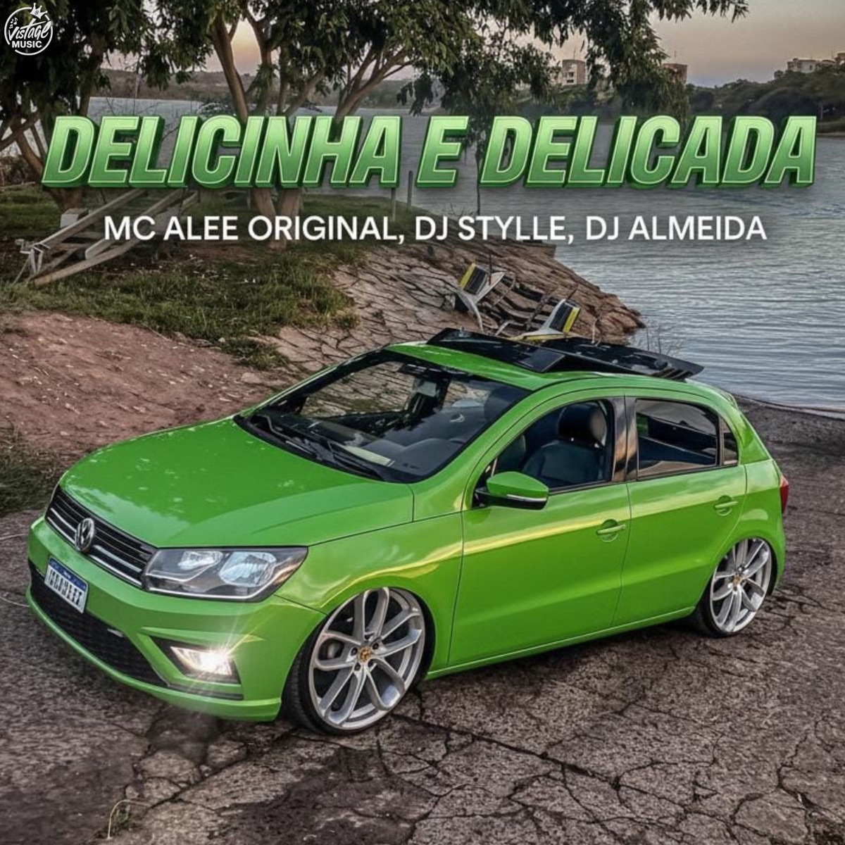 Delicinha e Delicada - Single by DJ STYLLE OFICIAL, Dj Almeida & Mc ale original album cover
