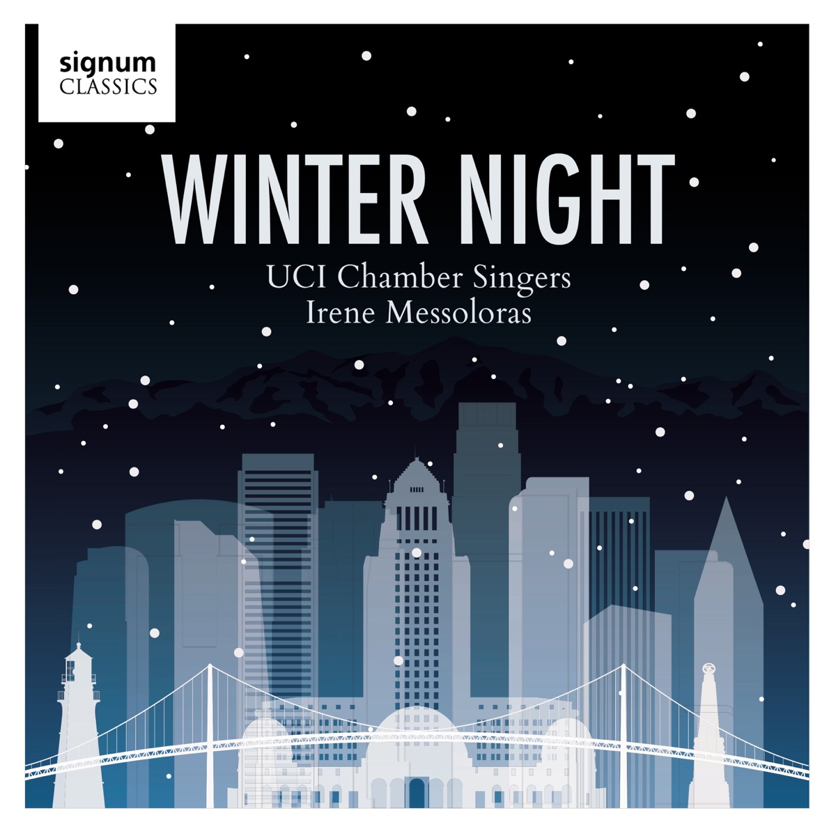 Winter Night - EP by UCI Chamber Singers & Irene Messoloras album cover