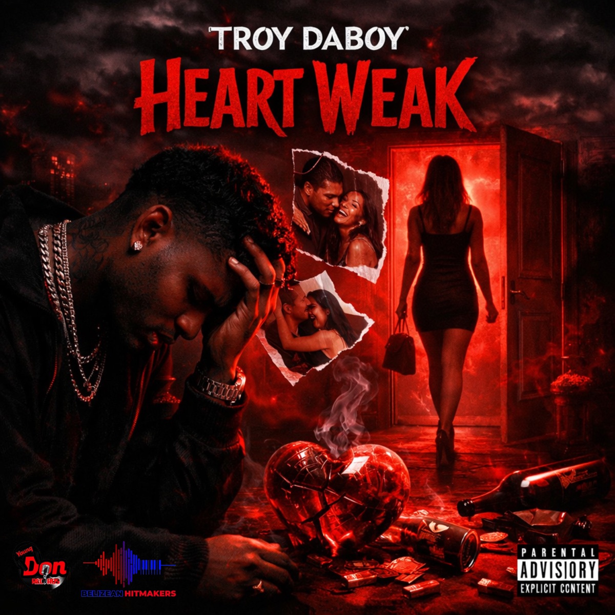 Heart Weak - Single by Troy DaBoy album cover