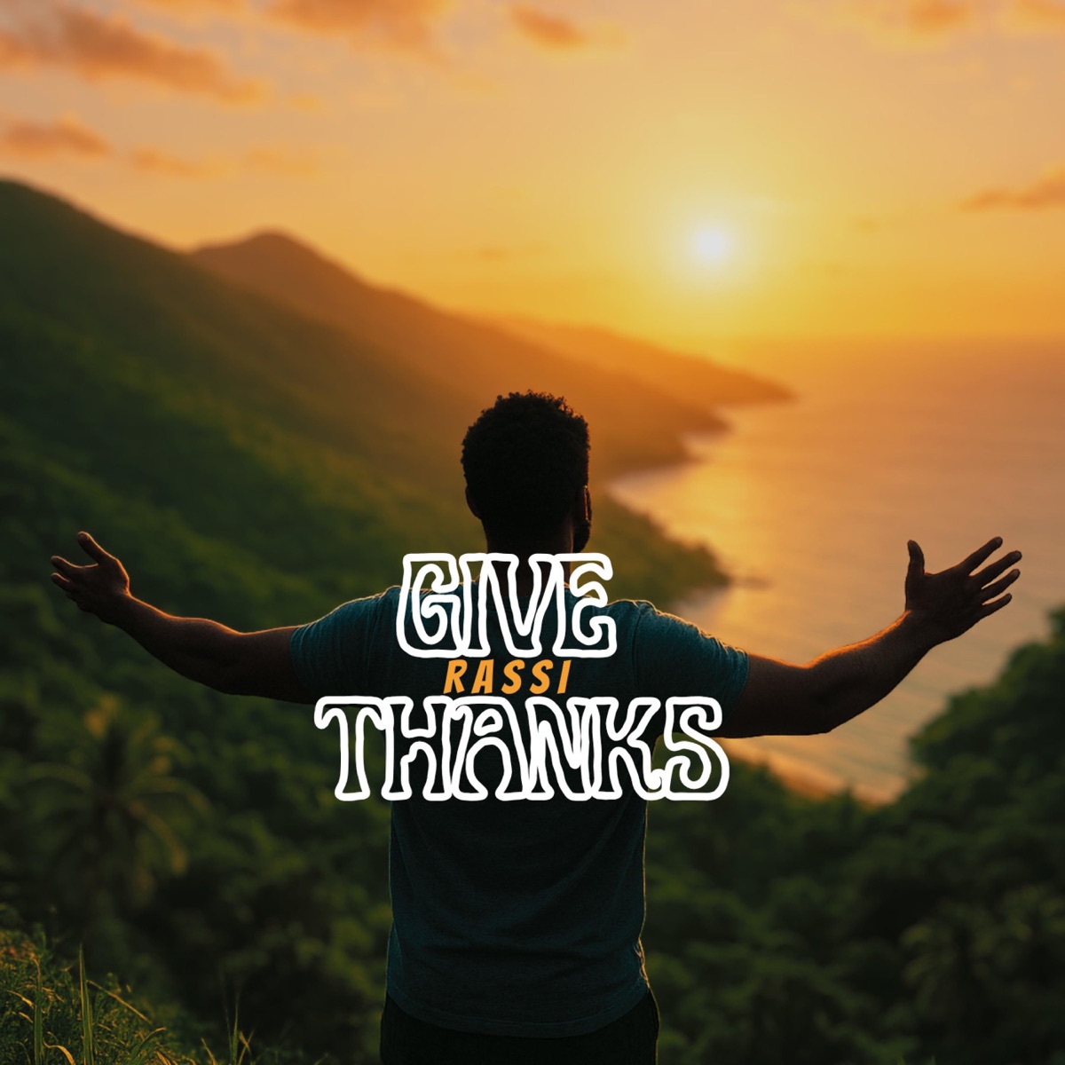 GIVE THANKS - Single by Rassi album cover