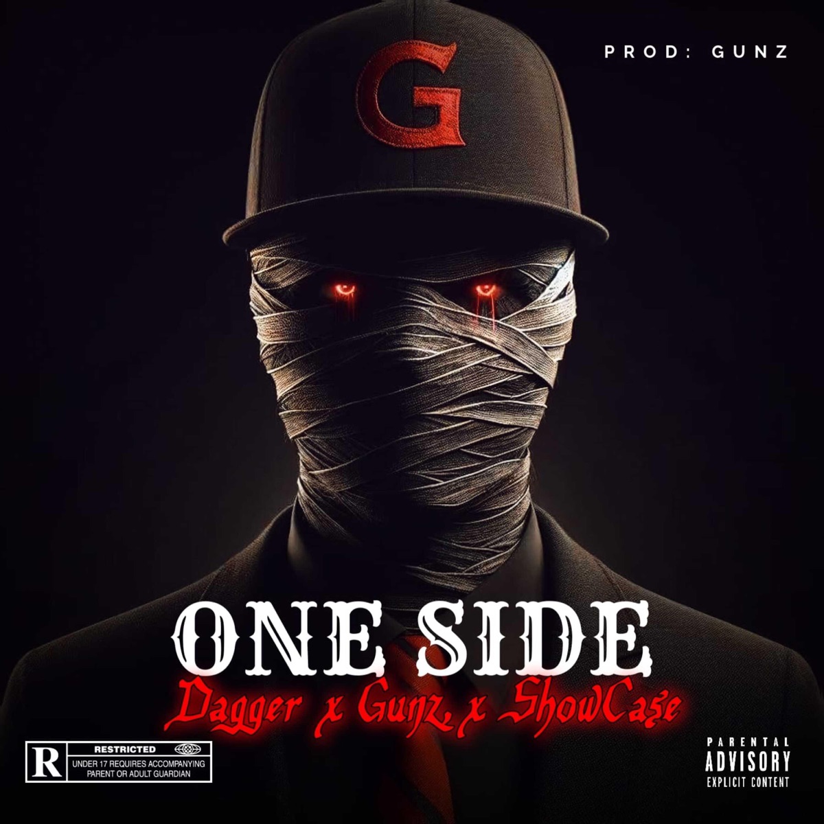 ONE SIDE (feat. Showcase & Gunz) - Single by Dagger album cover