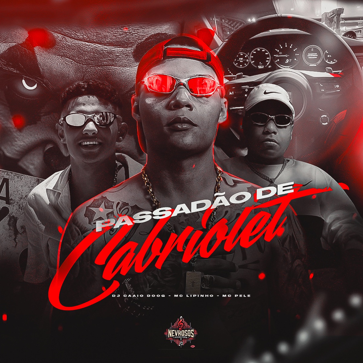 Passadão de Cabriolet - Single by DJ Caaio Doog, Mc Lipinho & MC Pelé album cover