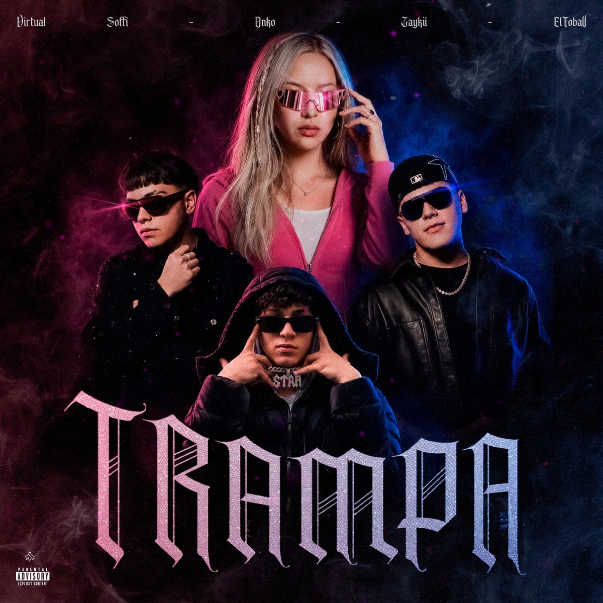trampa (feat. ElToball & Sonido Certero) - Single by Virtual Soffi, DNKO & ZAYKII album cover