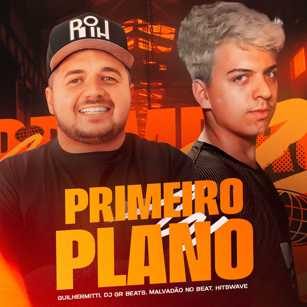 Primeiro Plano (Versão Funk) - Single by DJ GR BEATS, Guilhermitti & Malvadão no Beat album cover