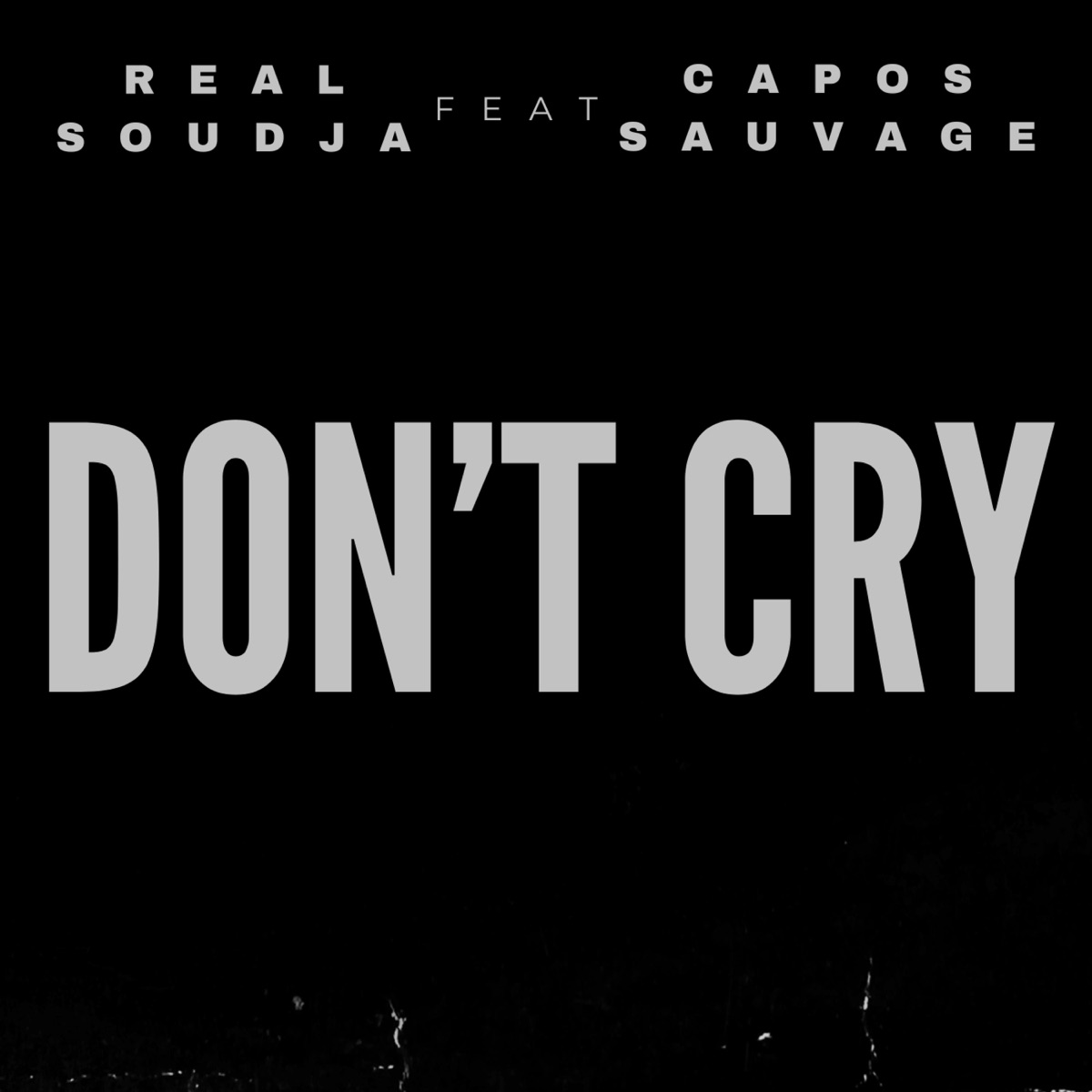 Don't cry (feat. real soudja) - Single by Capos Sauvage album cover