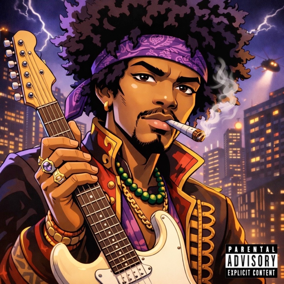 Jimmi Hendrix - Single by FrapFigs, TEE & ChargedFully album cover
