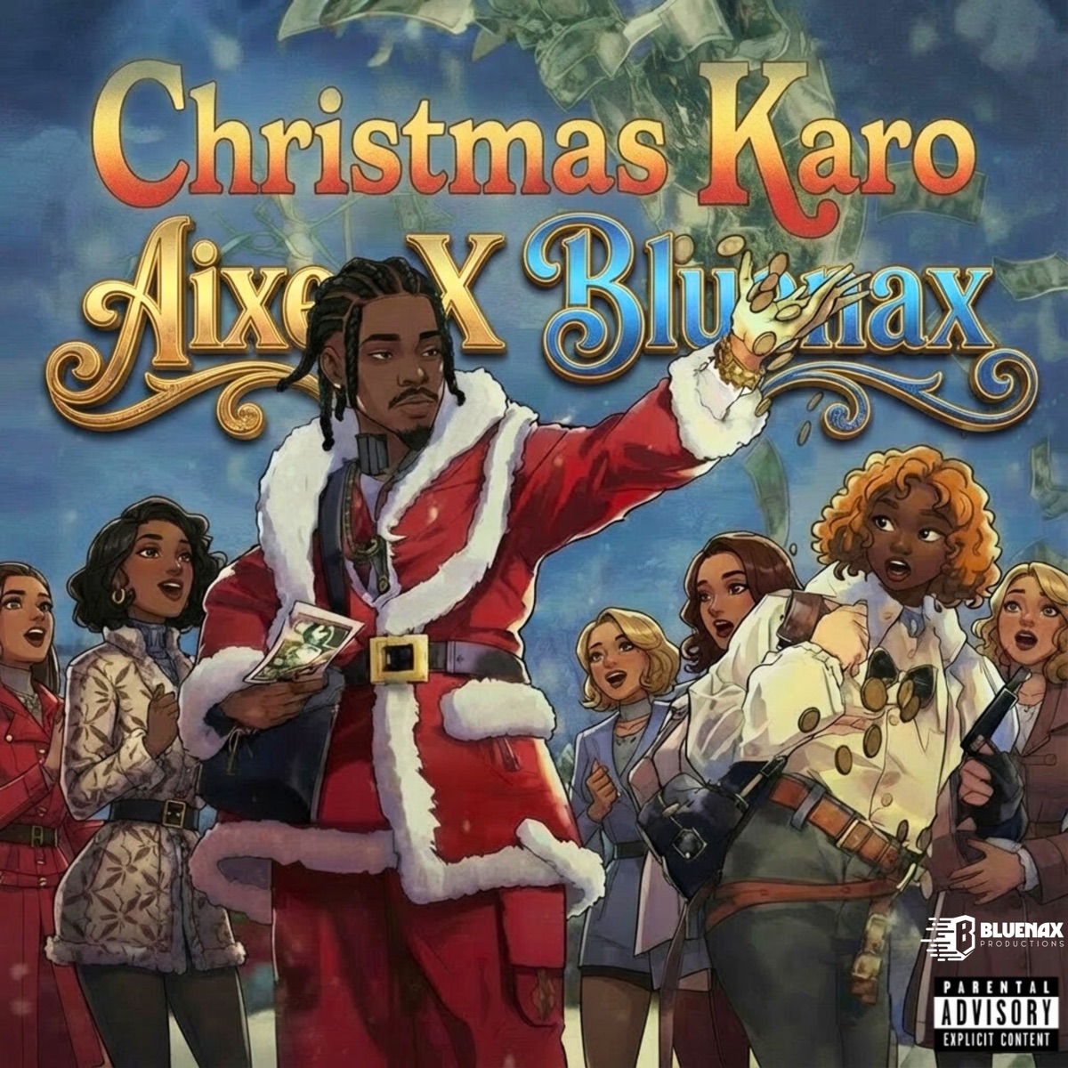 Christmas Karo - Single by Aixe & Bluenax album cover