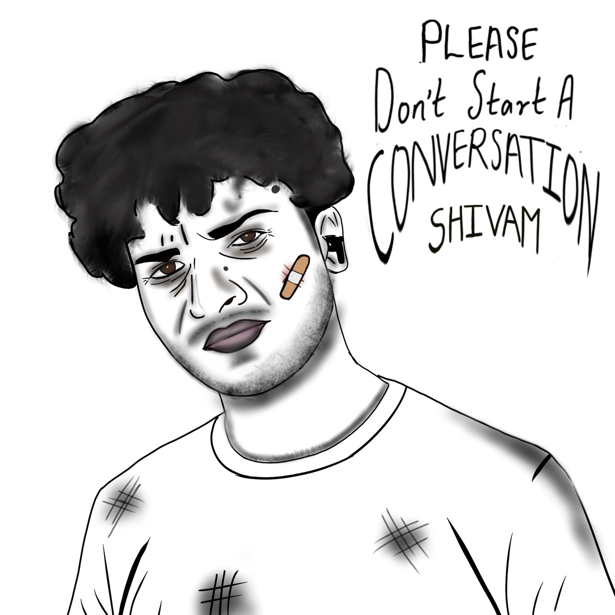 Please Don't Start a Conversation - EP by Shivam album cover