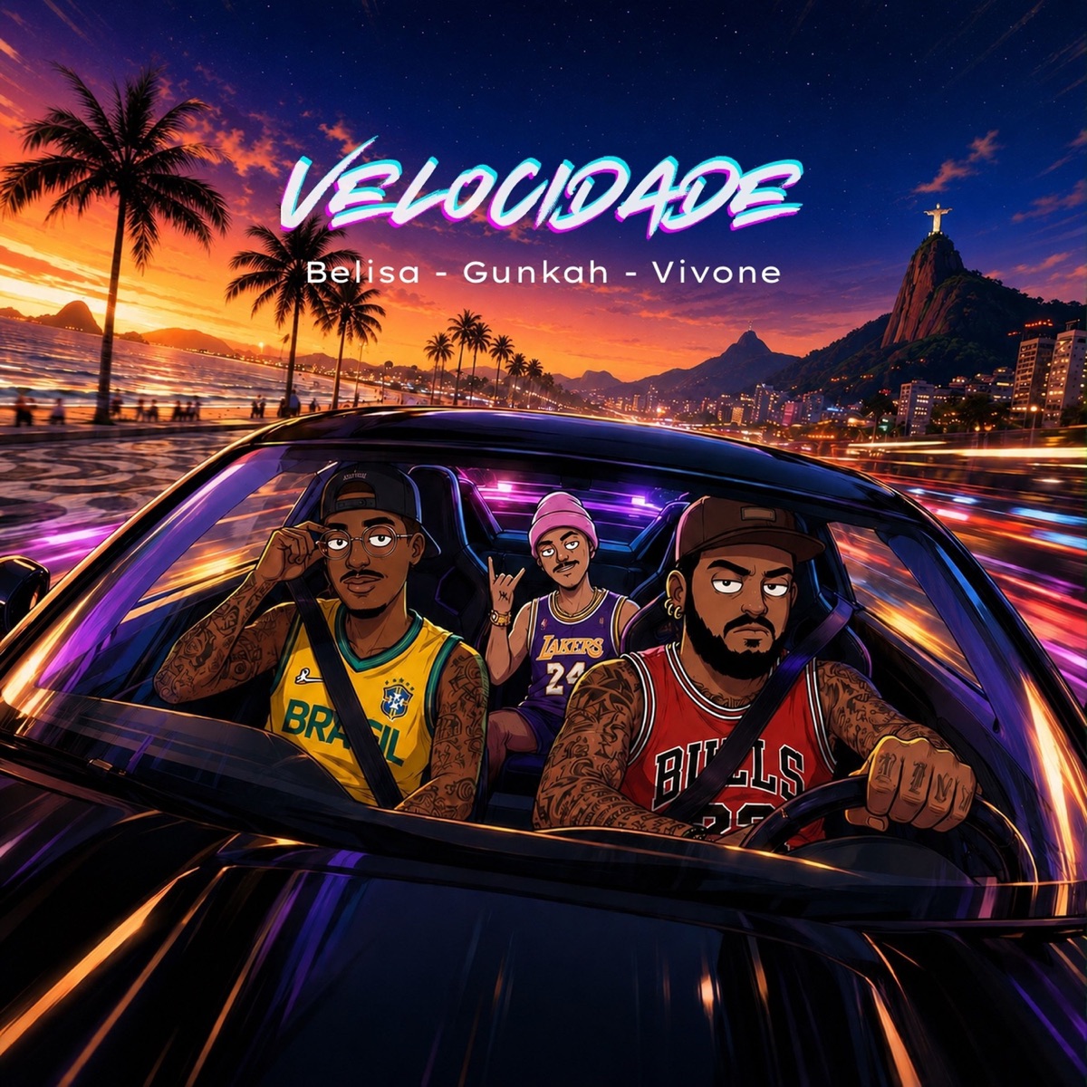 Velocidade - Single by Vivone, Belisa & Gunkah album cover