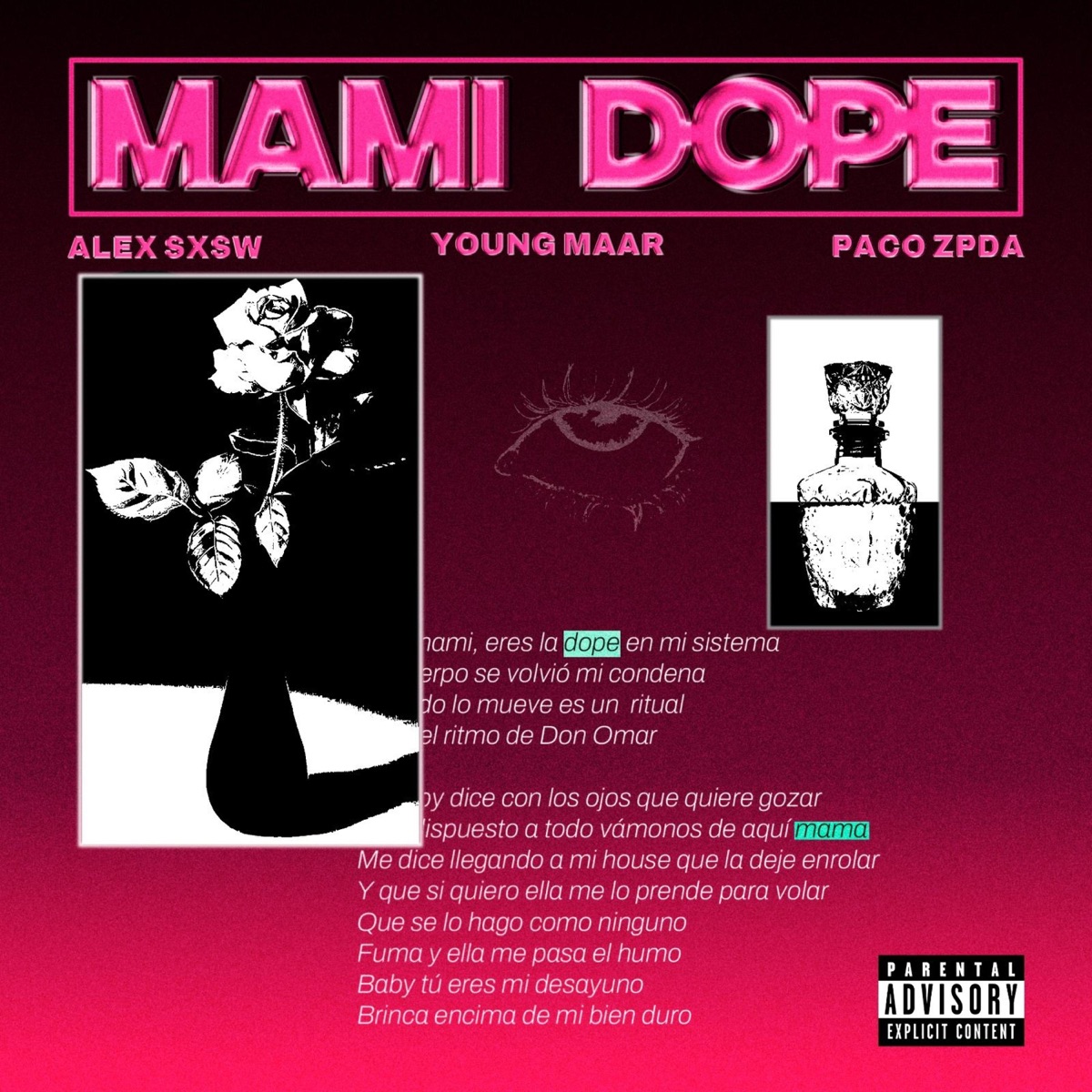 MAMI DOPE (feat. PACO ZPDA & ALEX SXSW) - Single by YOUNG MAAR album cover