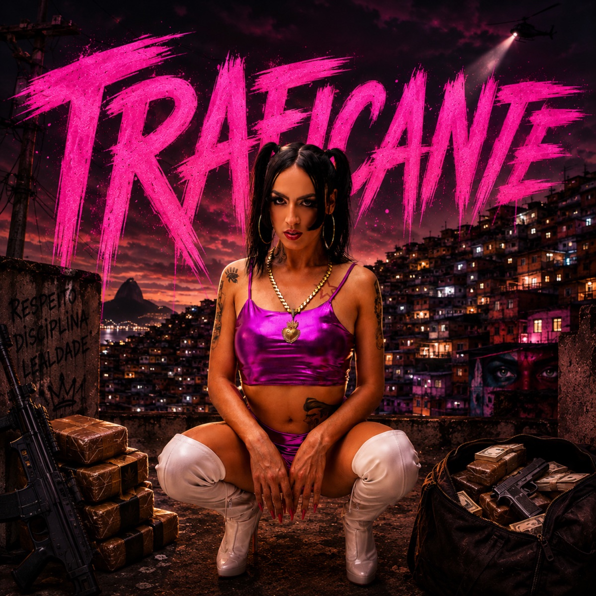 Traficante - Single by Lunna Alves album cover