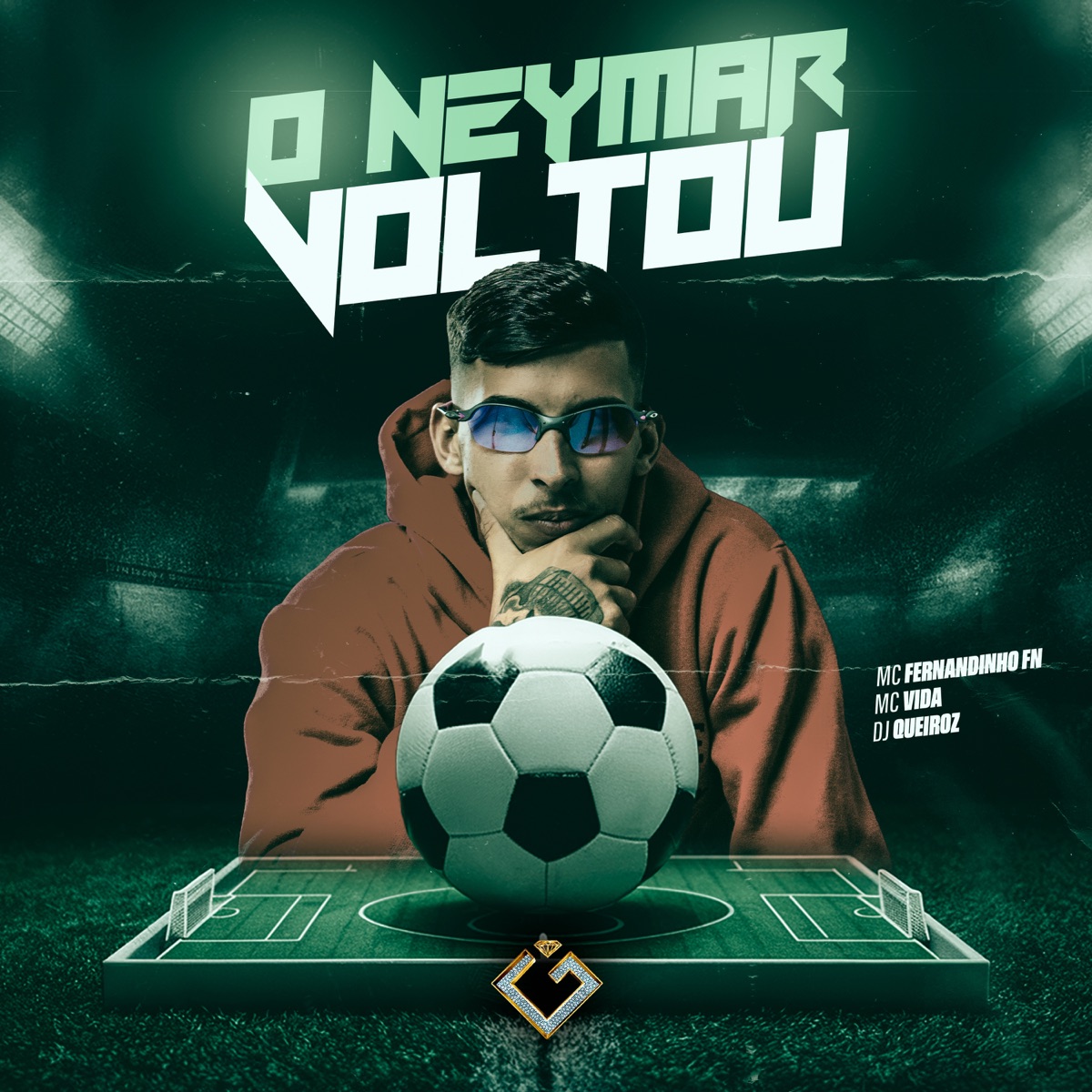 O Neymar Voltou - Single by MC Fernandinho FN, Mc Vida & Dj Queiroz album cover
