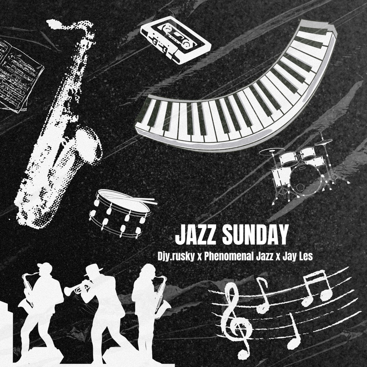 Jazz Sunday - Single by Djy.rusky, Phenomenal Jazz & Jay Les album cover