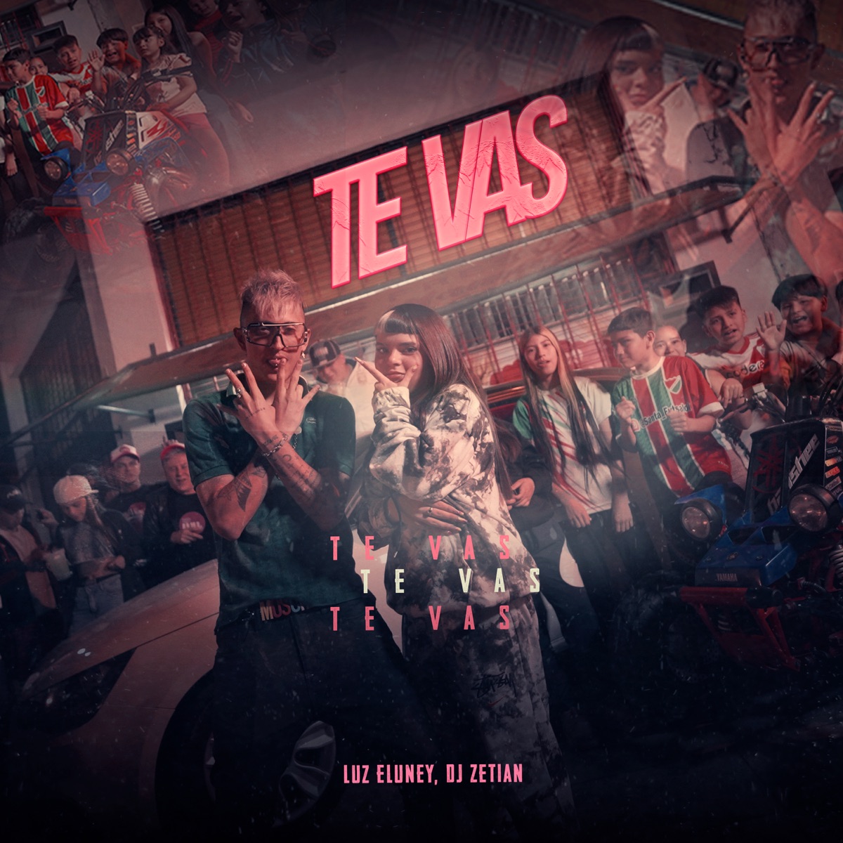TE VAS - Single by DJ Zetian & Luz Eluney album cover